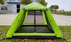 公园露营推荐全自动帐篷，搭建太方便了