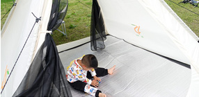 襄阳不同扎营地质，湖北户外帐篷需要配合不同的方式
